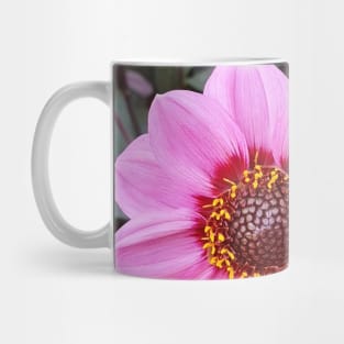 Blue Bayou Anemone Dahlia Mug